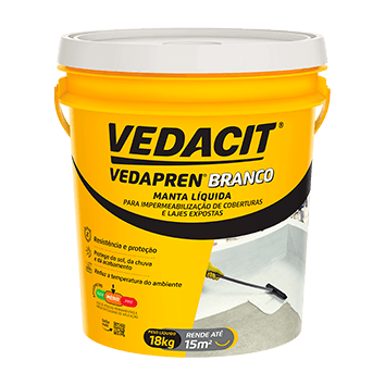 Manta Líquida Vedacit Vedapren Branco