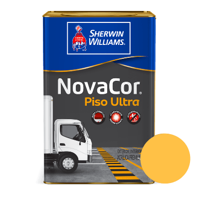 Piso Amarelo Demarcação Novacor Ultra - Sherwin Williams