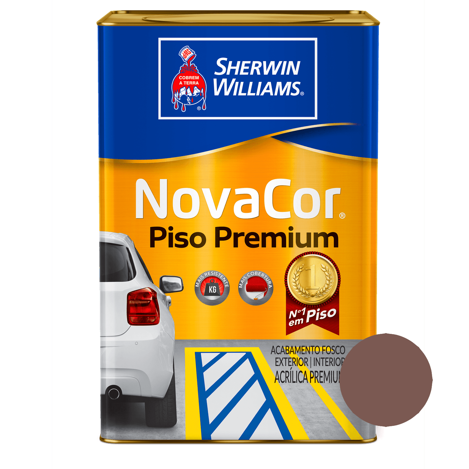 Piso Marrom Novacor - Sherwin Williams
