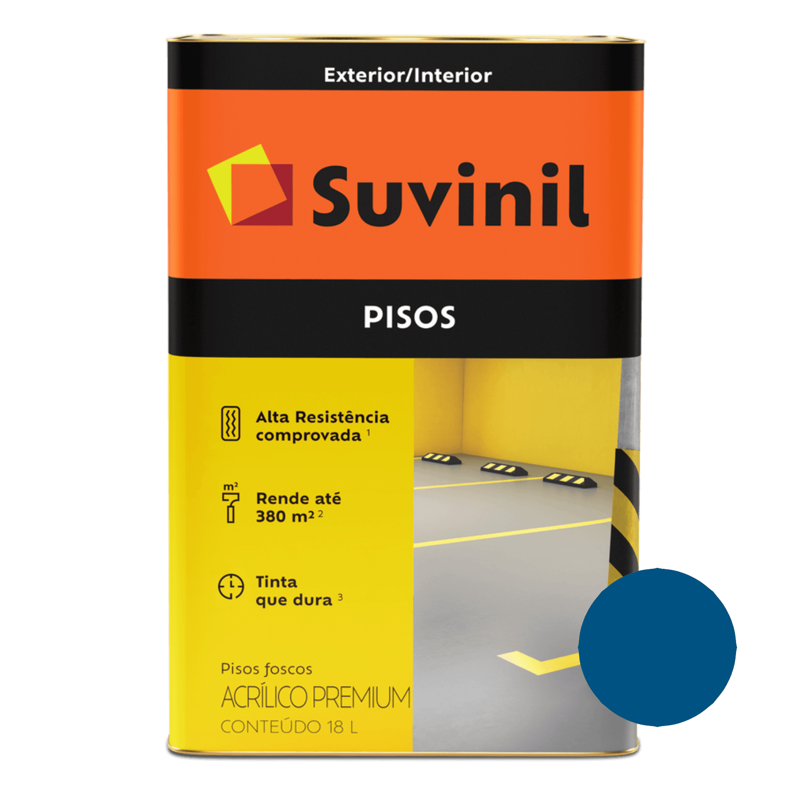 Piso Azul Suvinil