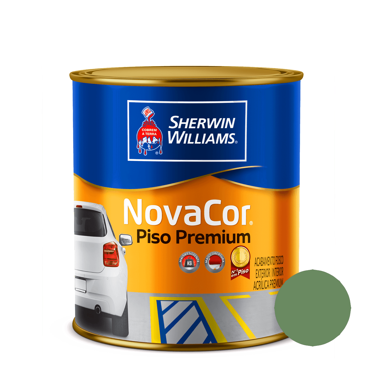 Piso Verde Novacor - Sherwin Williams