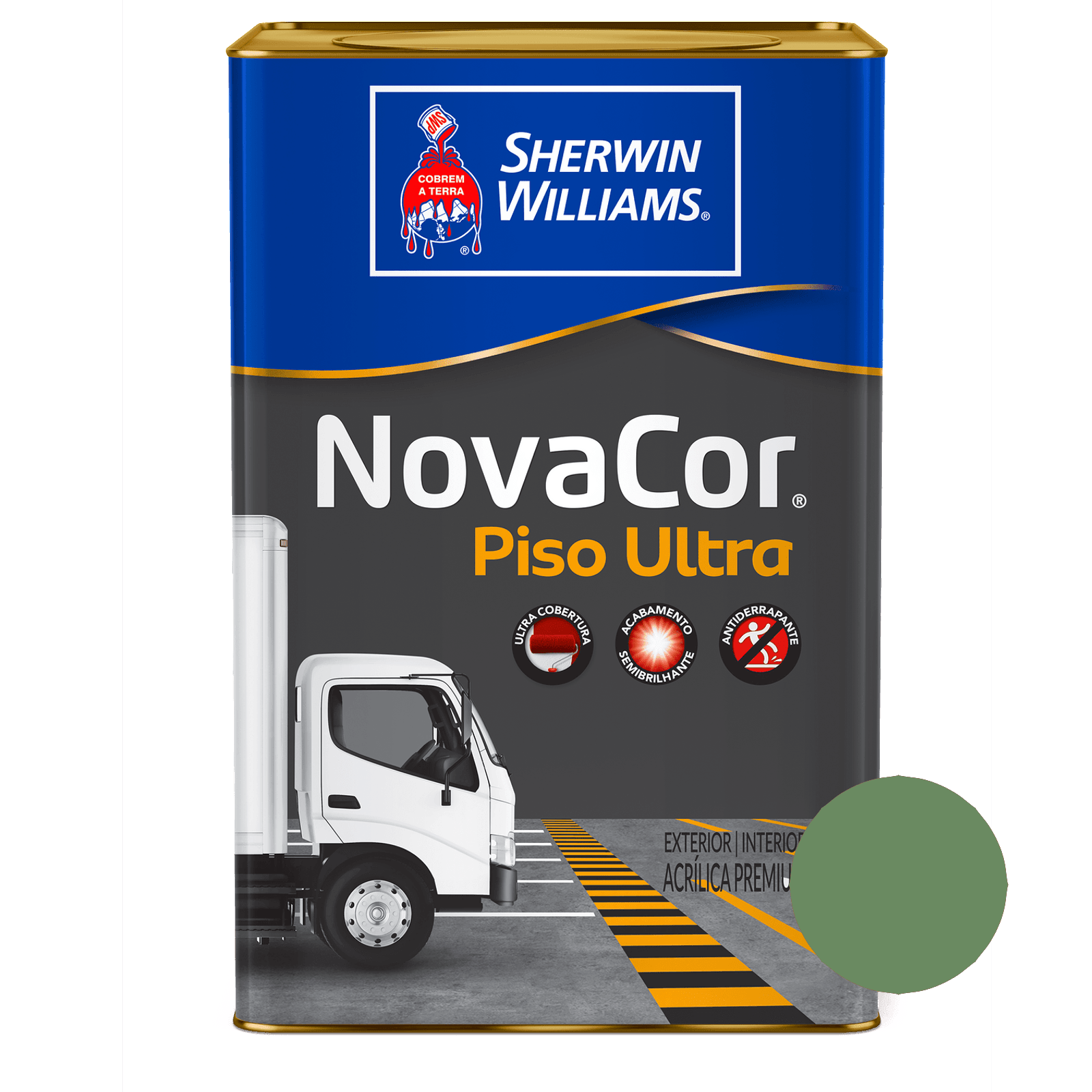 Piso Verde Novacor Ultra - Sherwin Williams