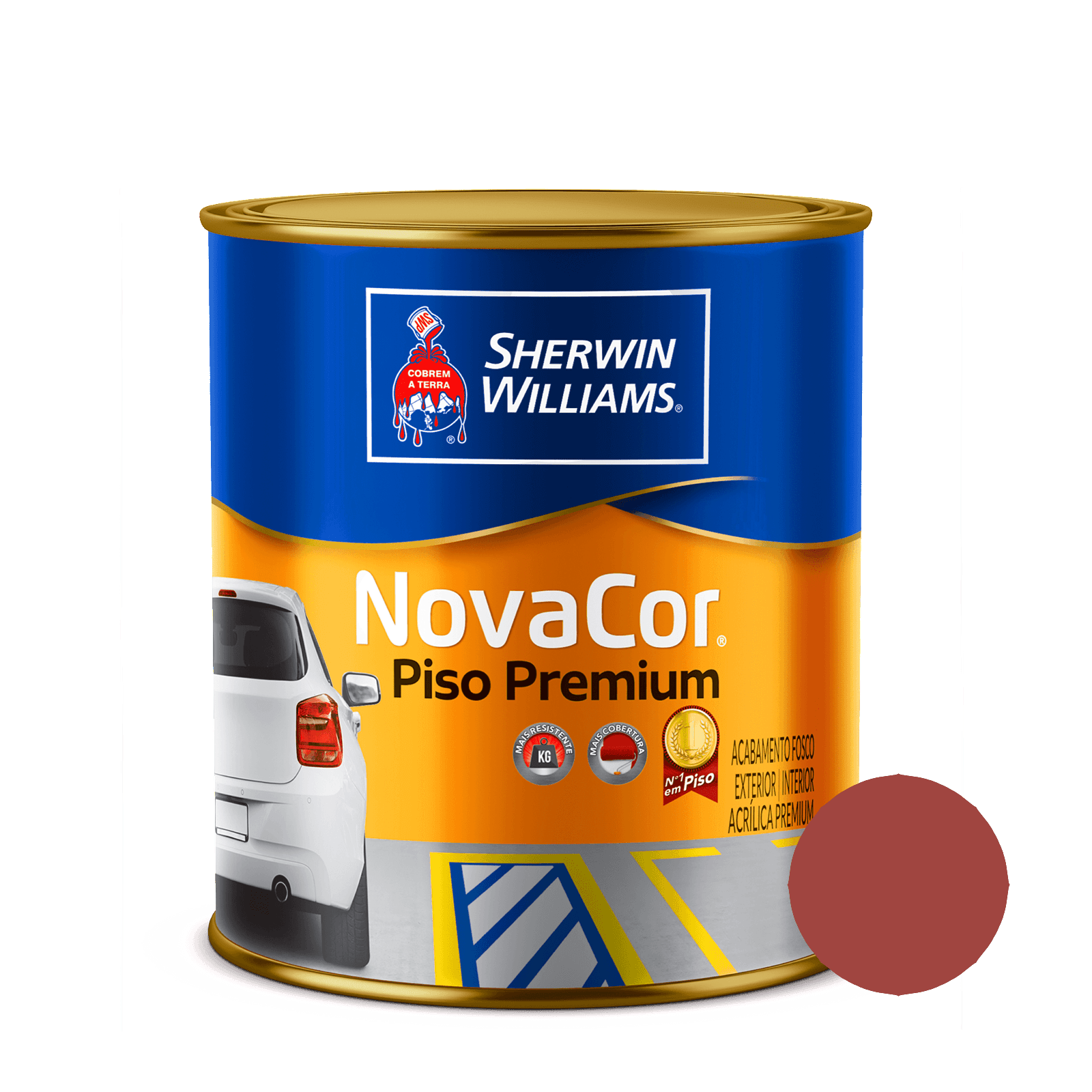 Piso Vermelho Novacor - Sherwin Williams