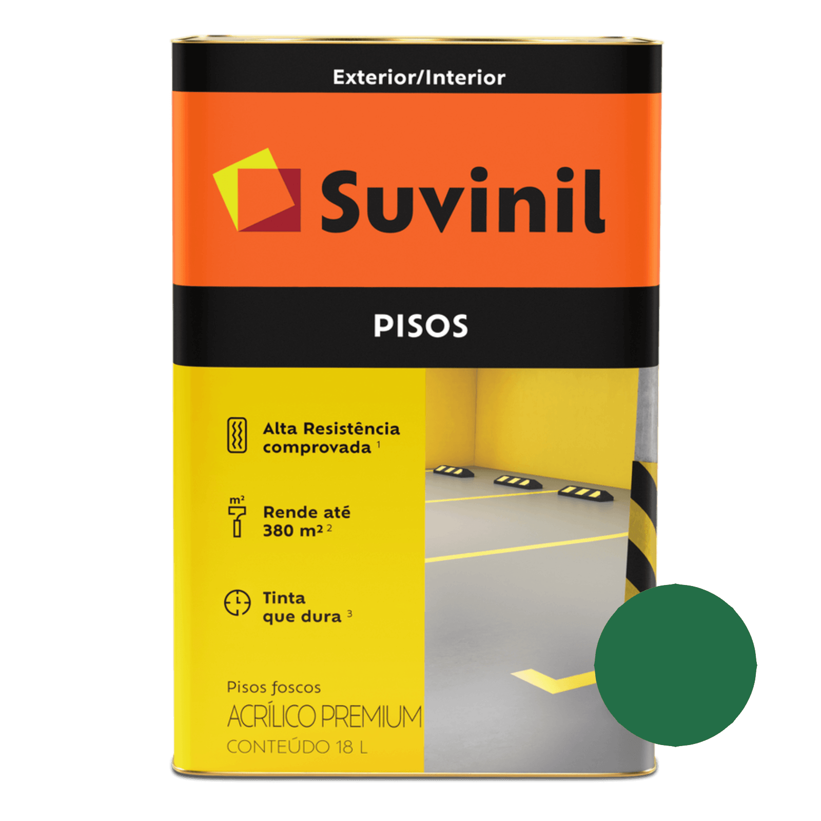 Piso Verde Suvinil
