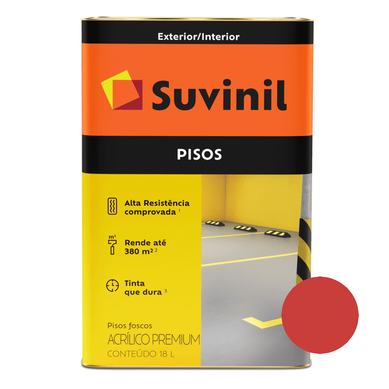 Piso Vermelho Suvinil