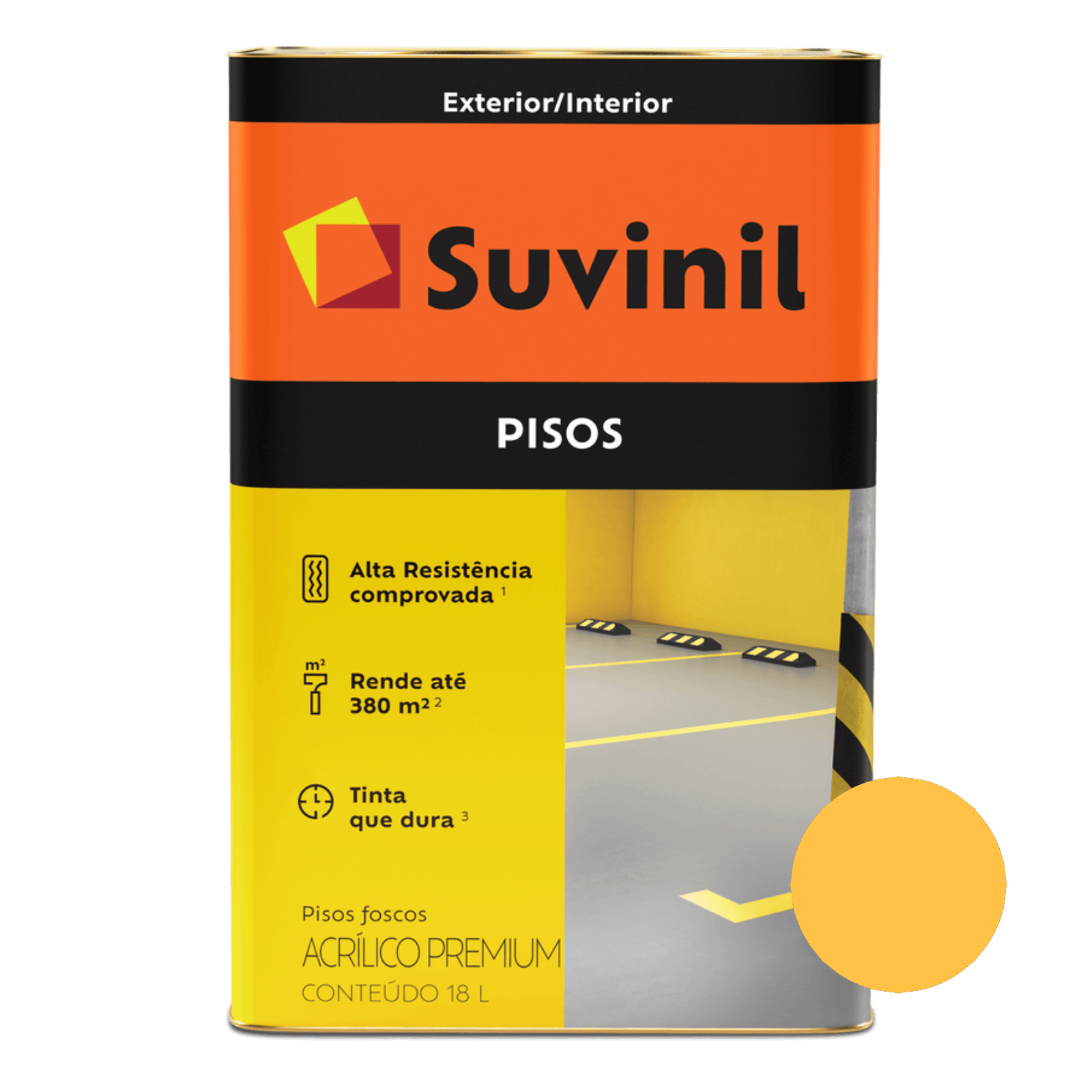 Piso Amarelo Suvinil