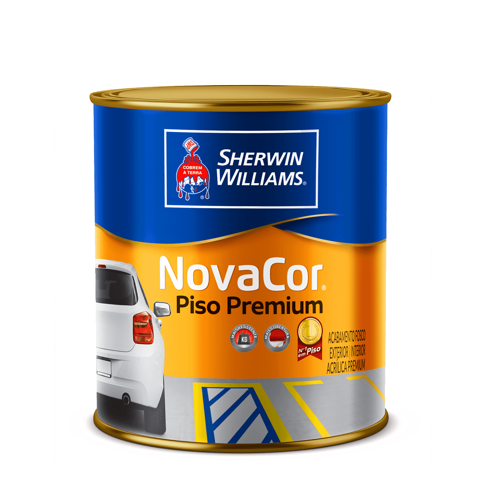 Piso Branco Novacor - Sherwin Williams