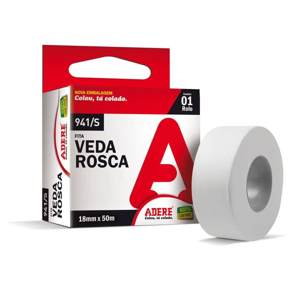 Fita Veda Rosca 18mmx50m - Adere