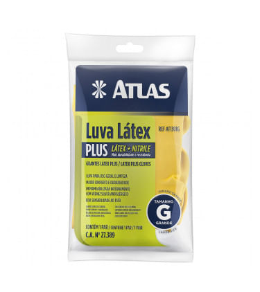 Luva De Borracha Grande  (G) 1301 Atlas