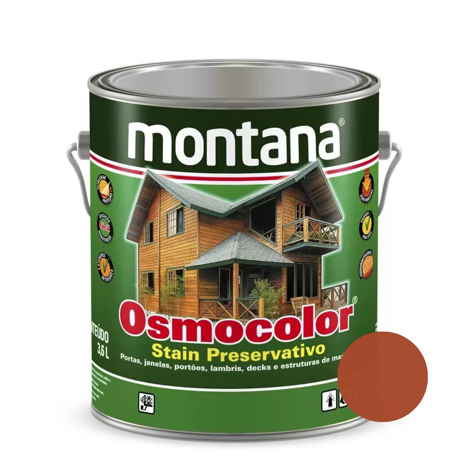 Stain Mogno Osmocolor - Montana