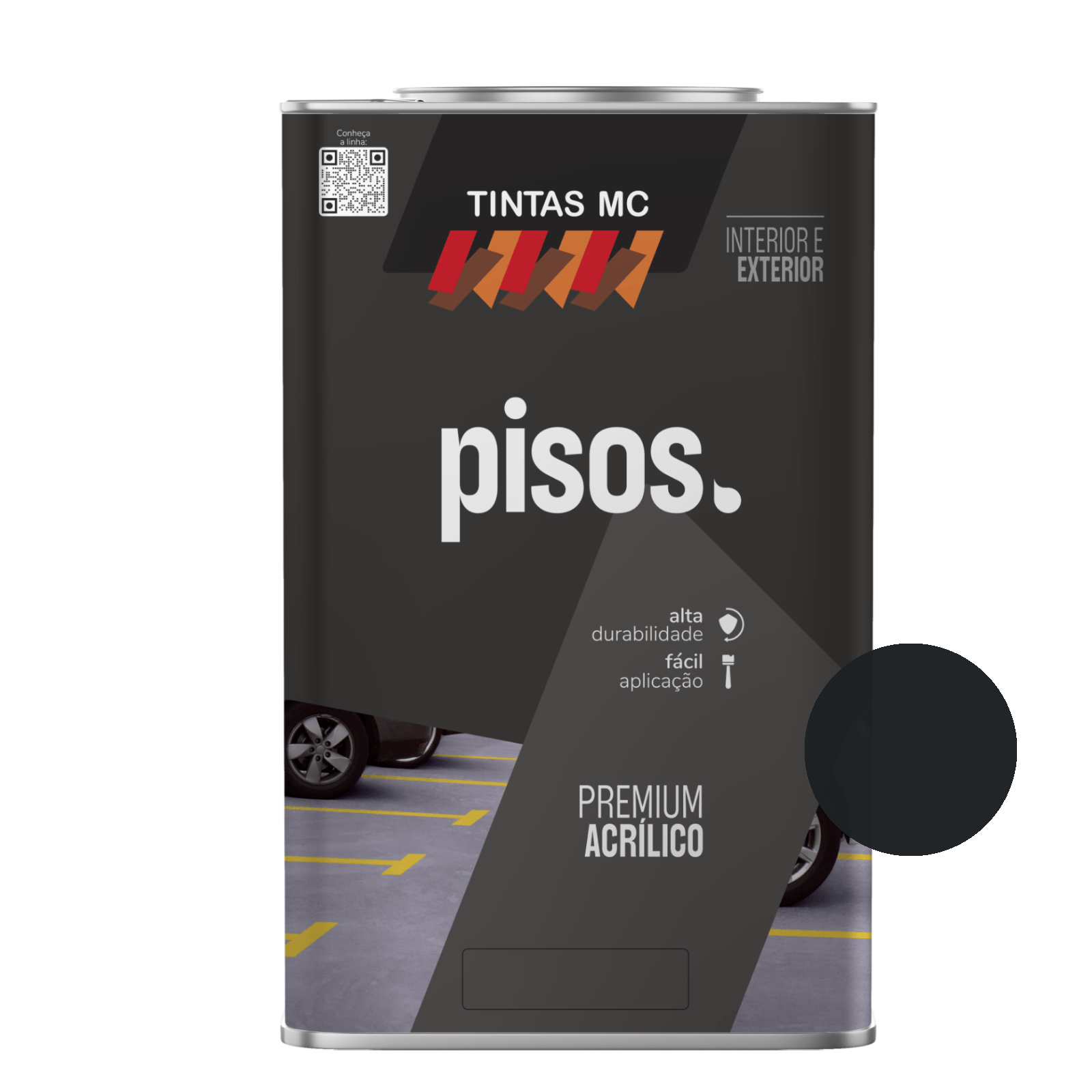 Piso Preto Tintas MC