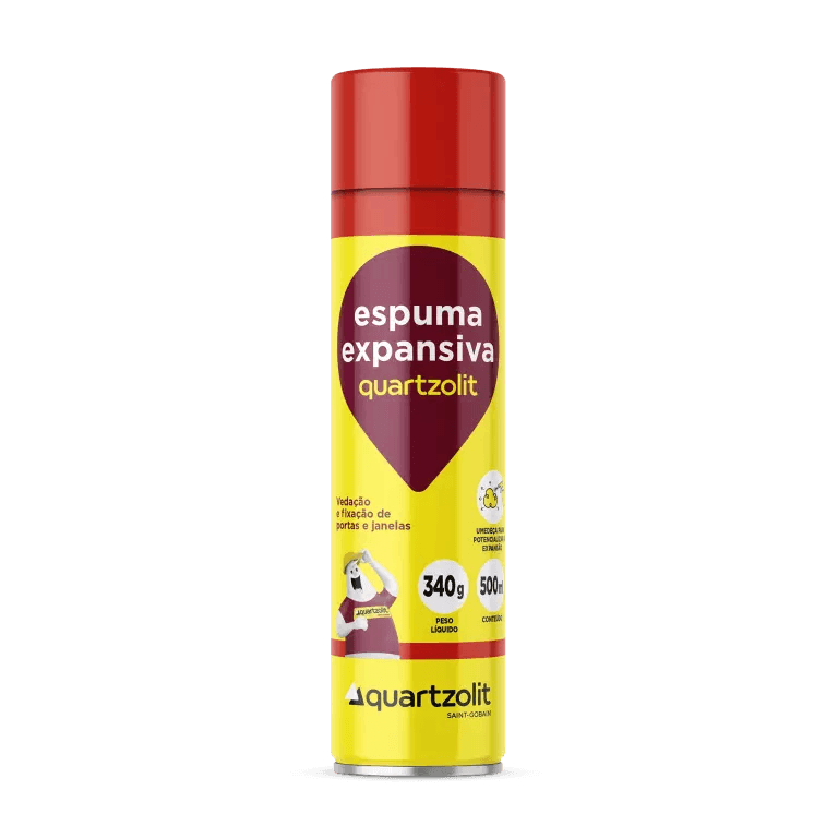 Espuma Expansiva 500ML - Quartzolit