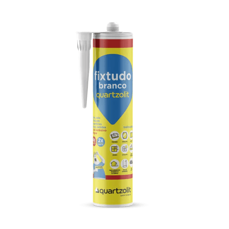 Fixtudo Branco 400g - Quartzolit