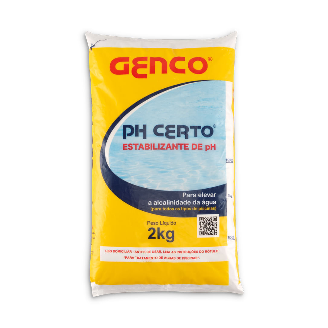 Ph Certo Granulado Estabilizante De Ph 2 Kg- Genco
