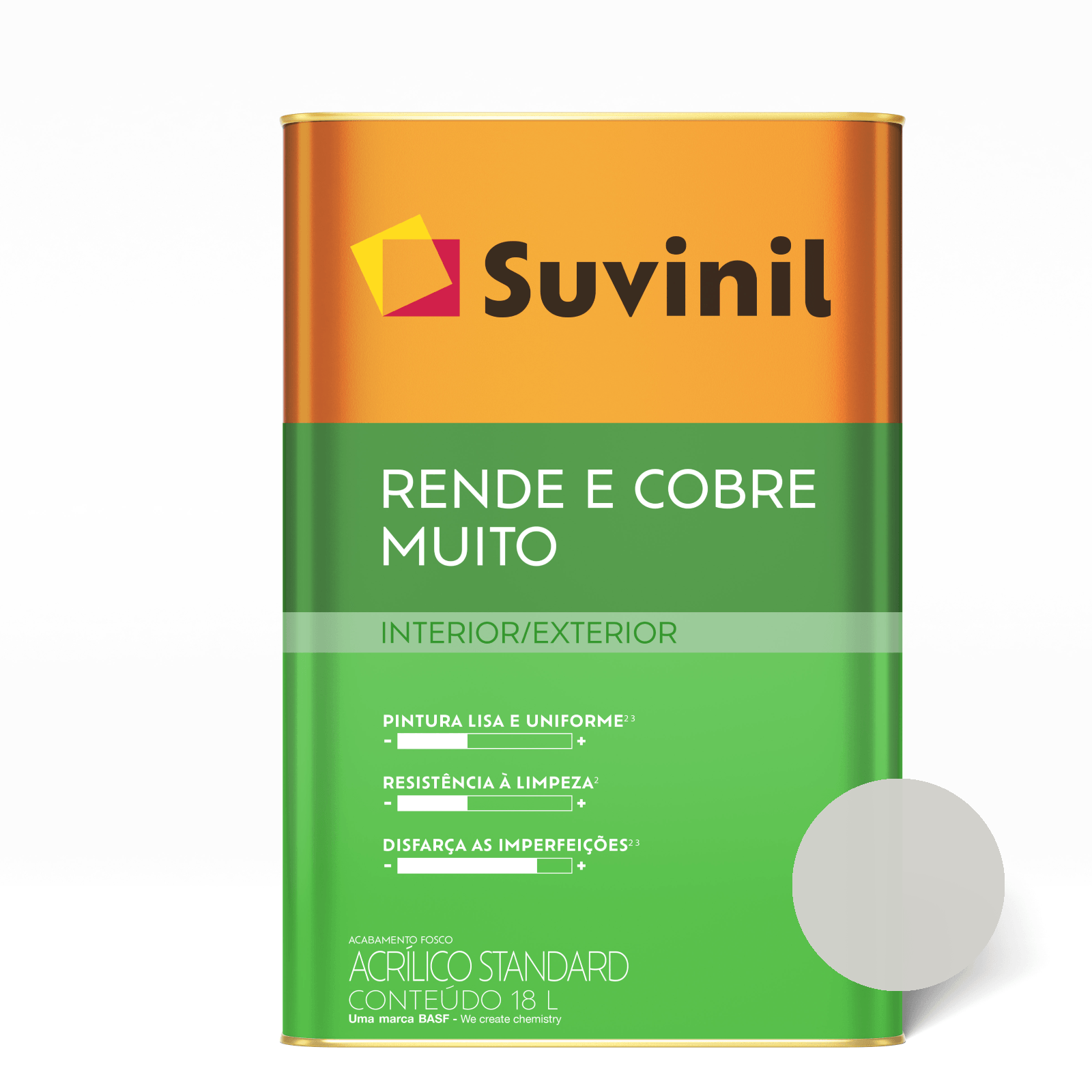 Tinta Rende E Cobre Muito Crômio - Suvinil