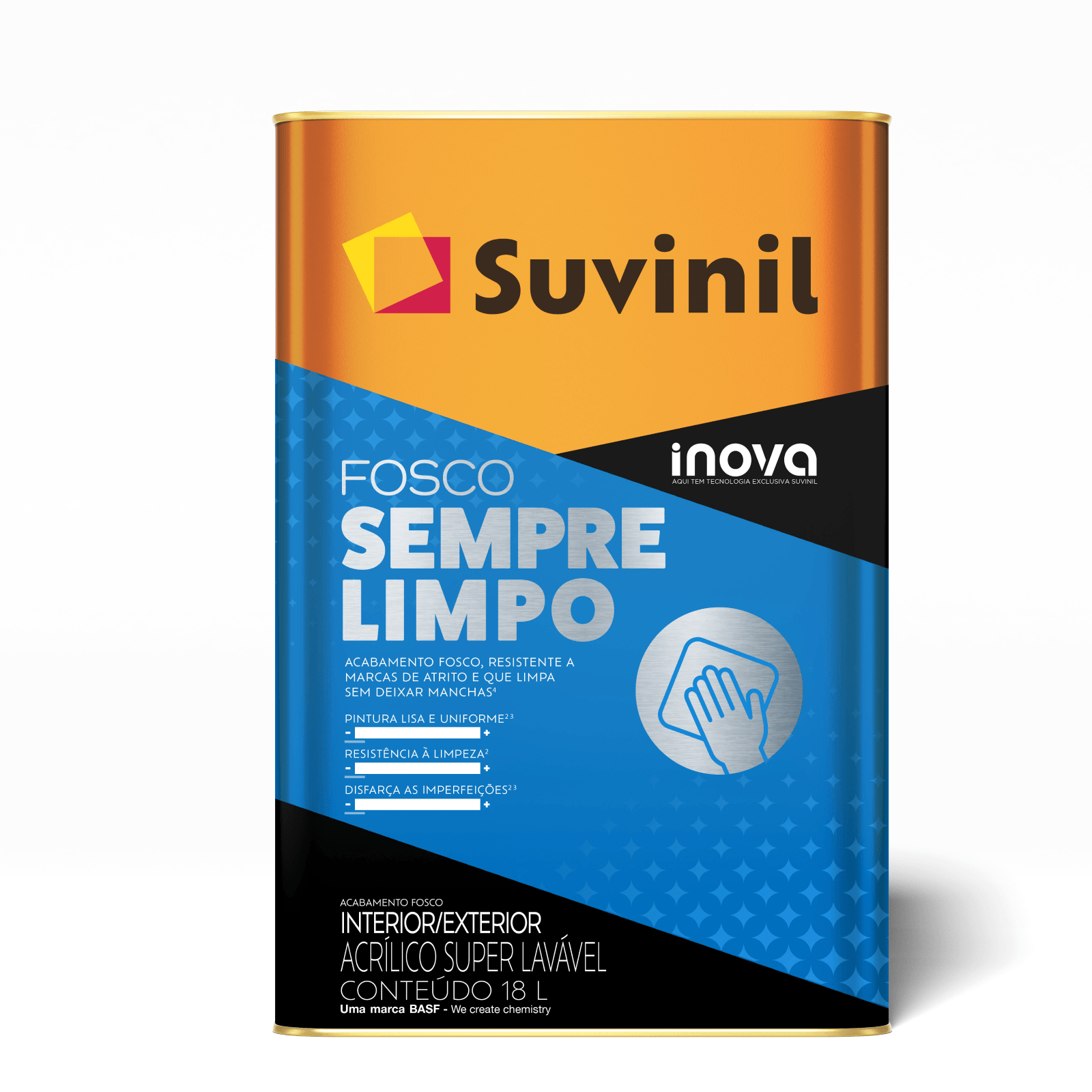 Tinta Fosco Sempre Limpo Branco Neve - Suvinil