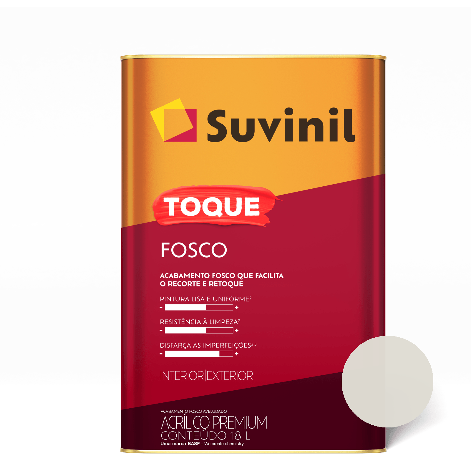 Tinta Toque Fosco Gelo - Suvinil