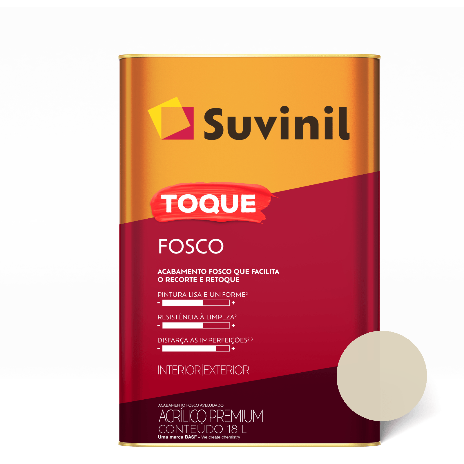 Tinta Toque Fosco Algodão Egípcio - Suvinil