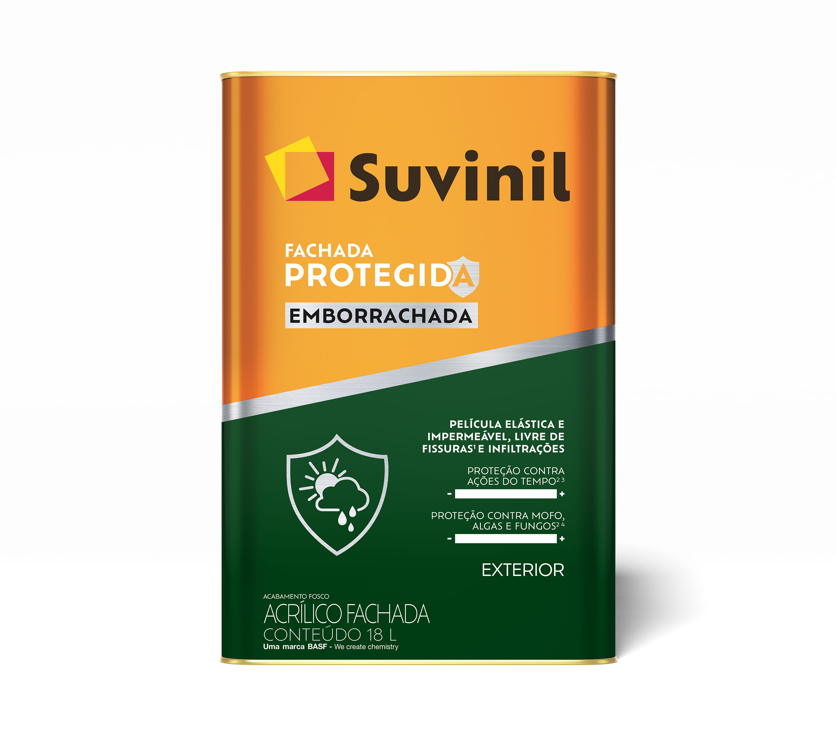 Tinta Fachada Protegida Emborrachada Branco Neve - Suvinil