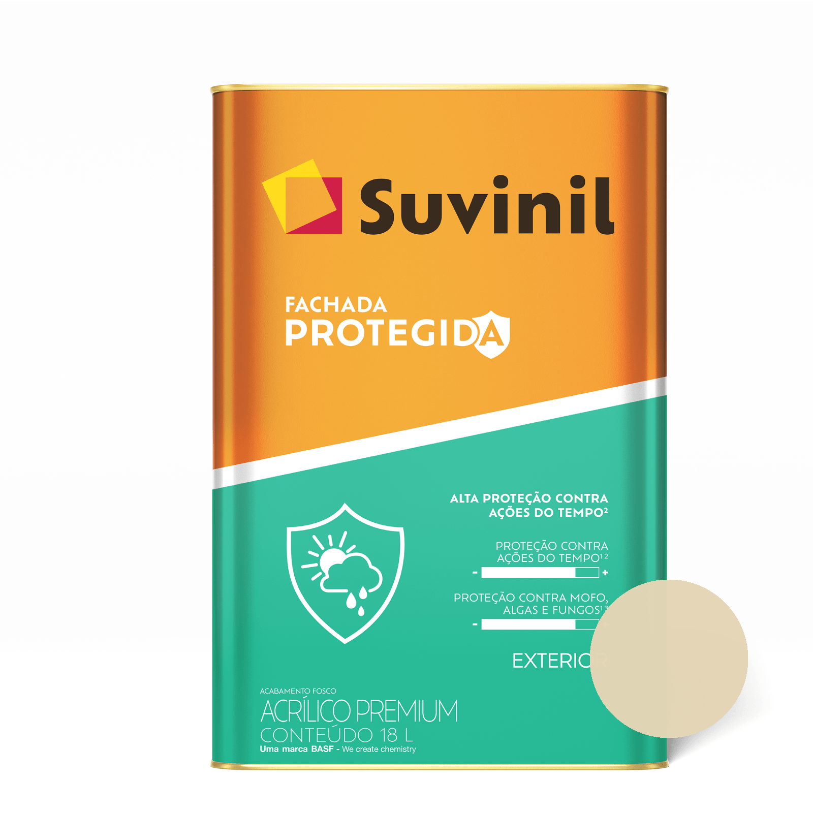 Tinta Fachada Protegida Marfim Nobre - Suvinil