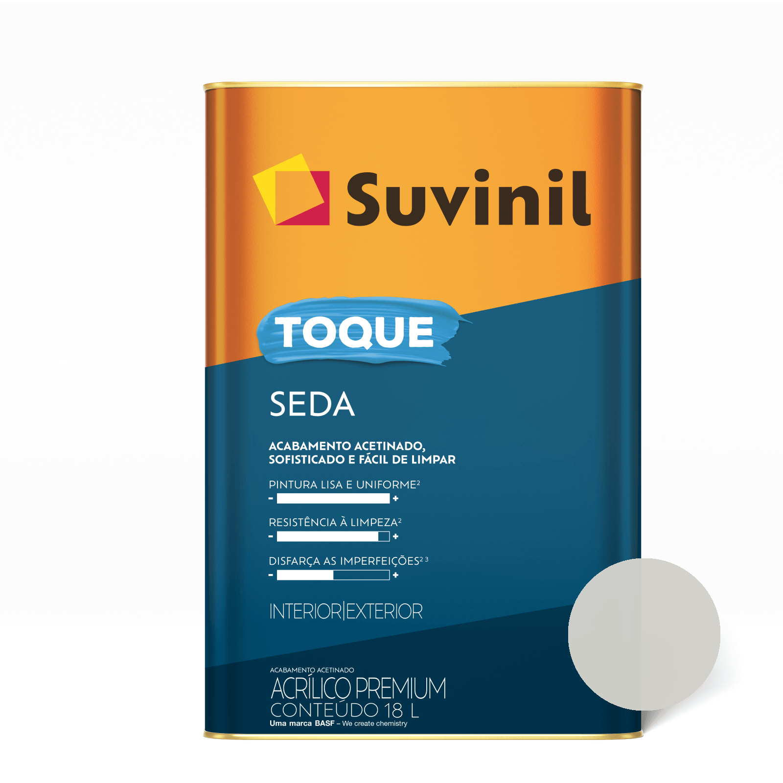 Tinta Toque Seda Crômio - Suvinil