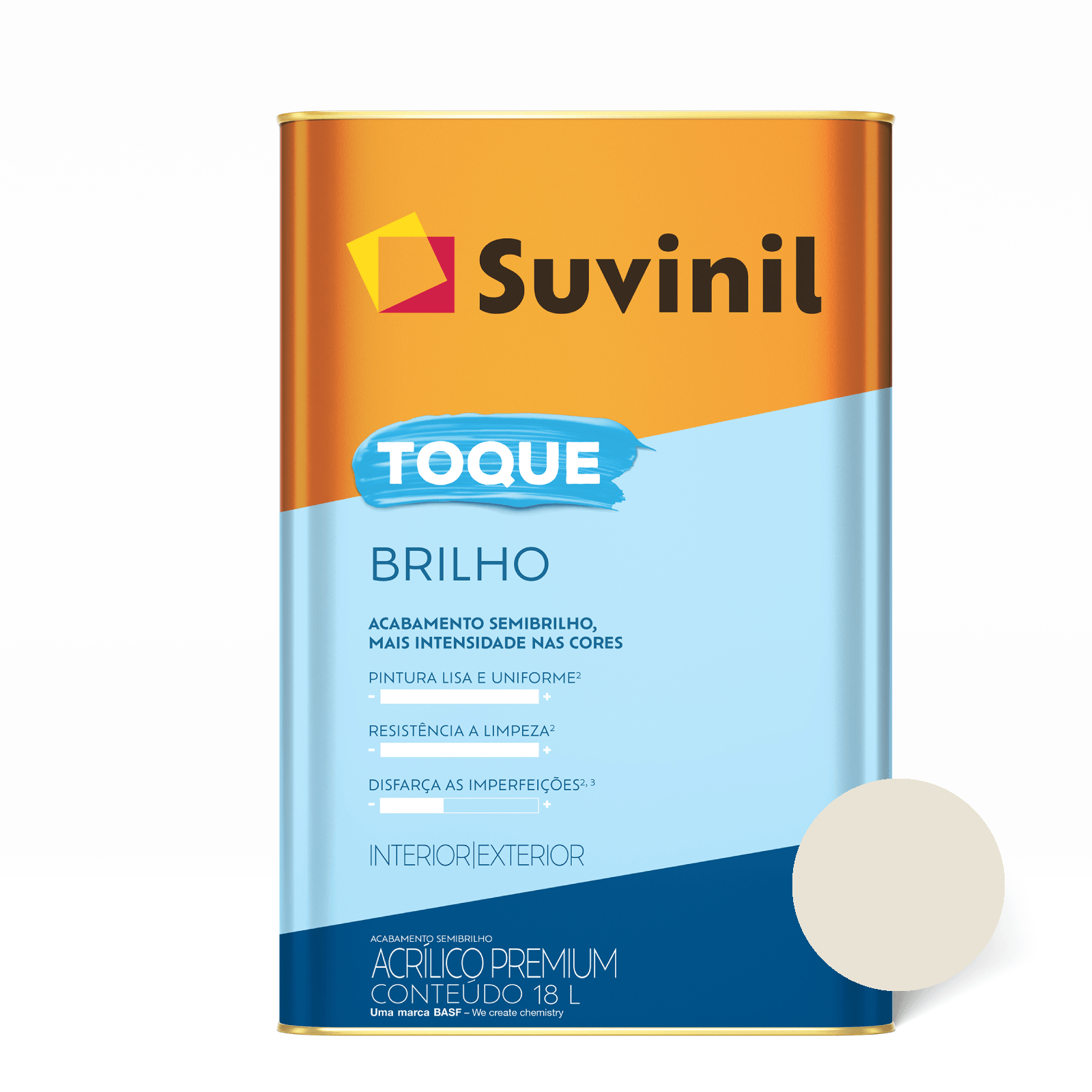 Tinta Toque Brilho Algodão Egípcio - Suvinil