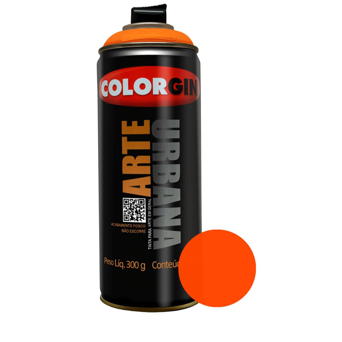Spray Laranja 900 Arte Urbana 400ml Colorgin