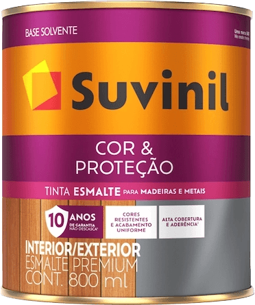 Esmalte Acetinado Branco Cor e Proteção Suvinil