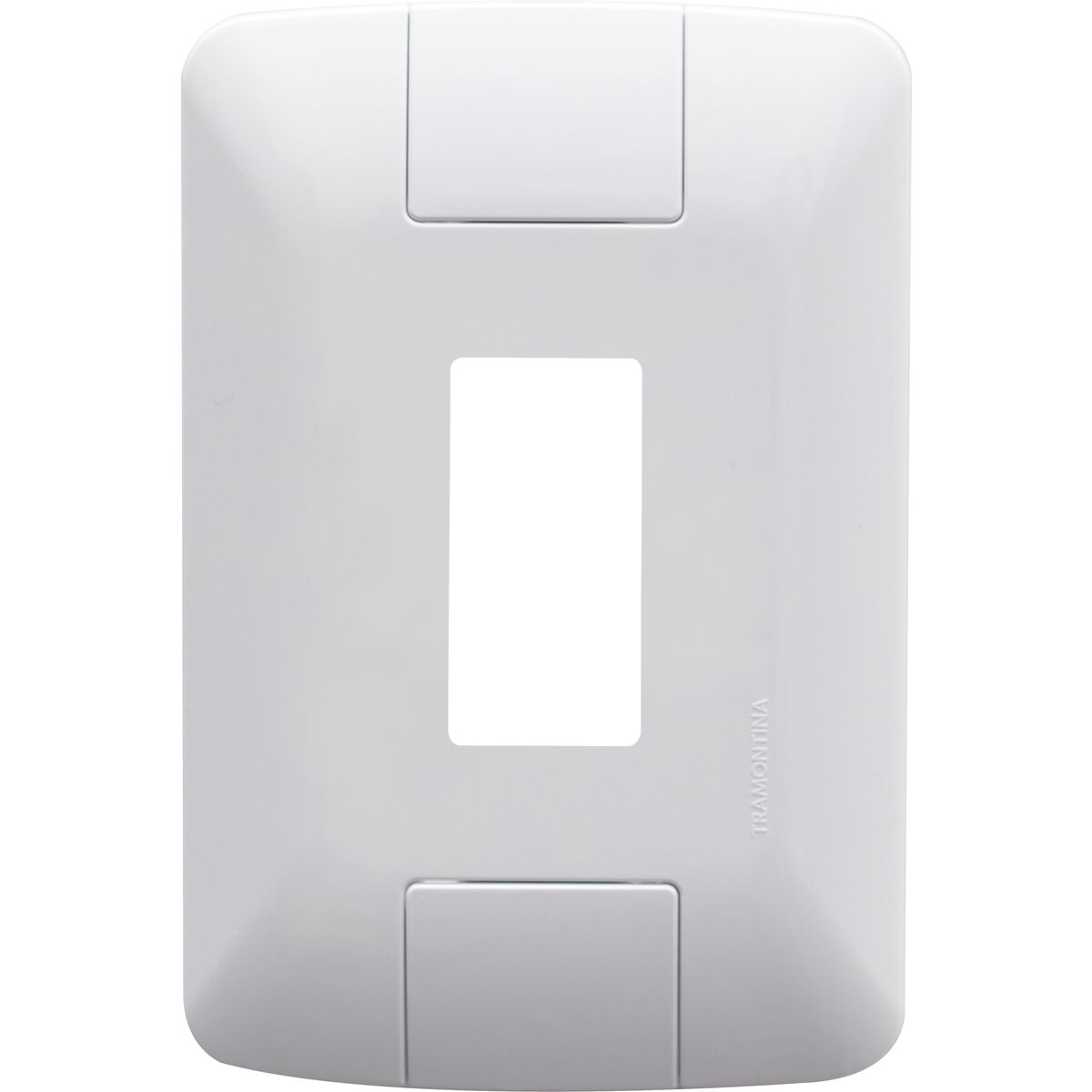 Placa 1P Vertical 4X2 Aria Branco Tramontina