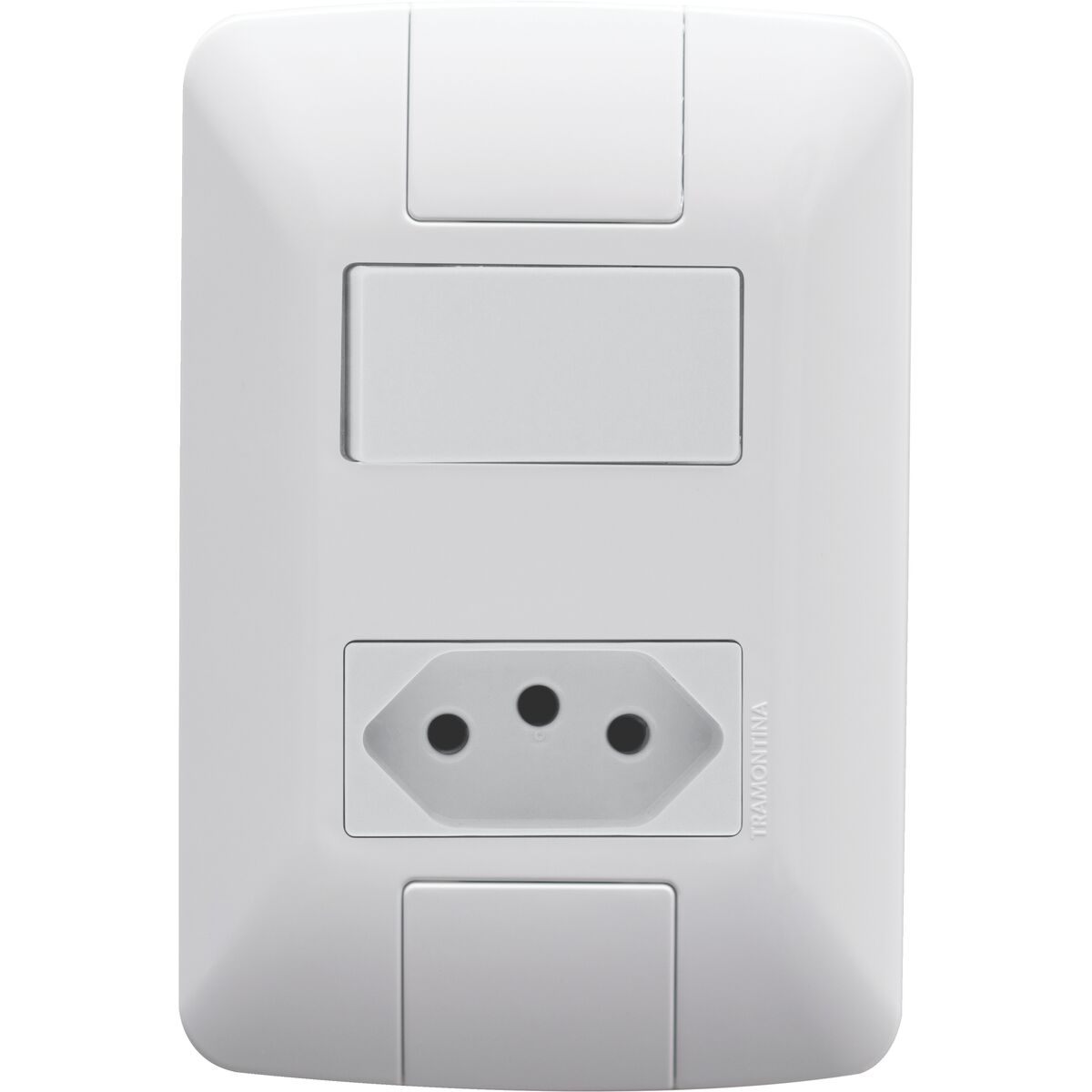 Conjunto Interruptor Simples Aria Tramontina