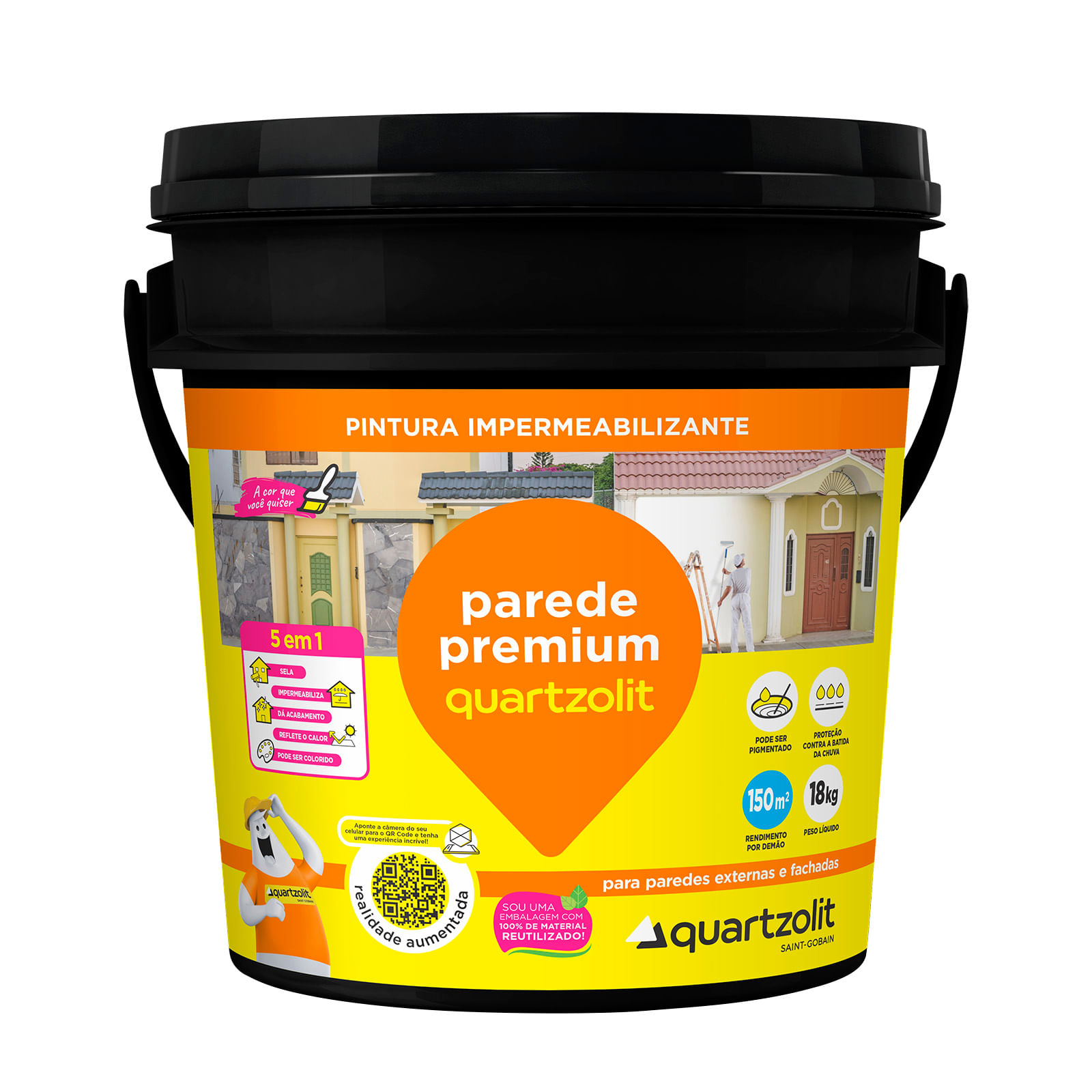 Impermeabilizante Parede Premium - Quartzolit