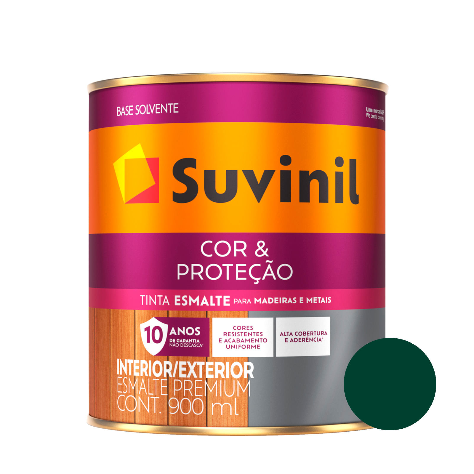 Esmalte Fosco Verde Escolar Cor e Proteção Suvinil