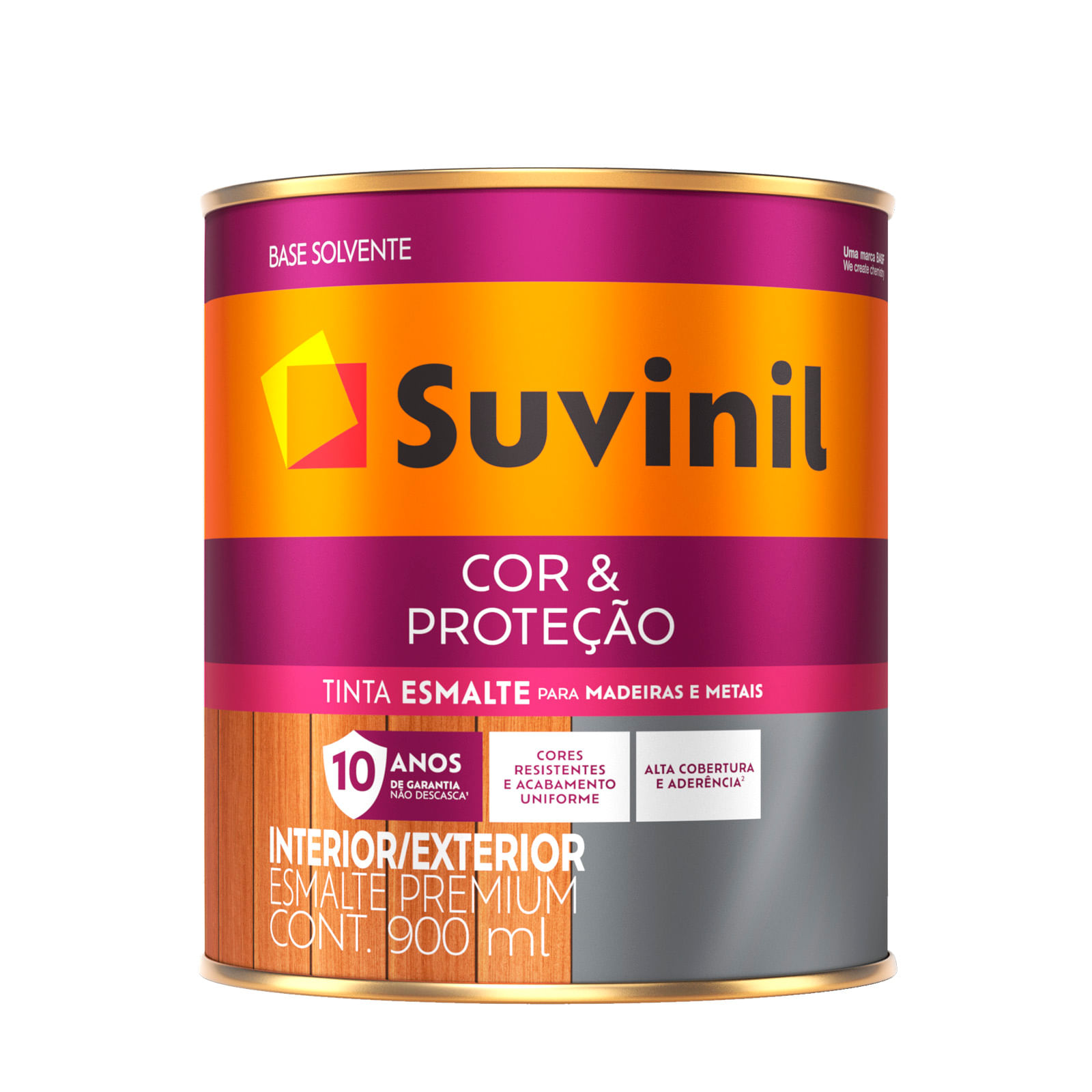 Esmalte Fosco Branco Cor e Proteção Suvinil
