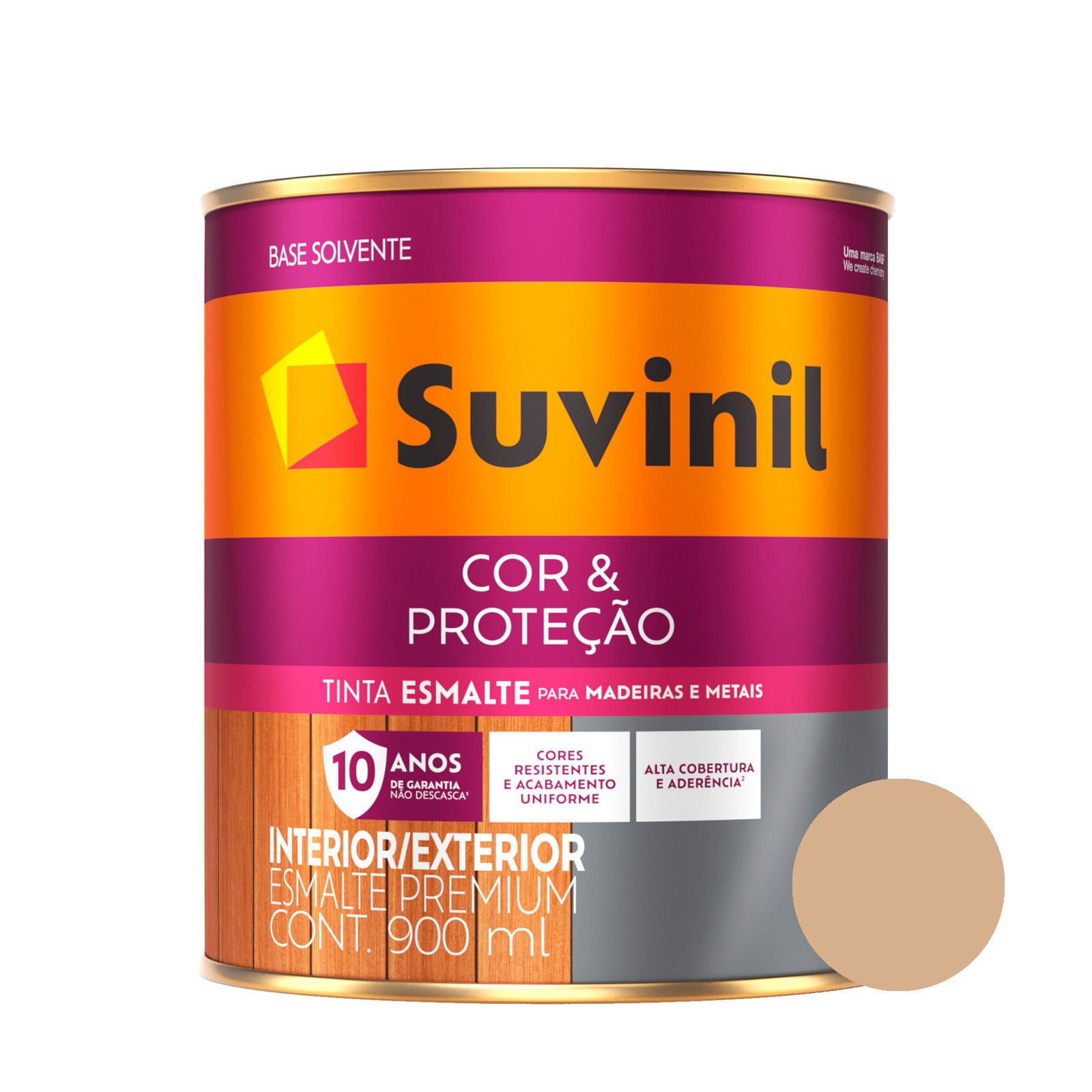 Esmalte Brilhante Camurca Cor e Proteção Suvinil