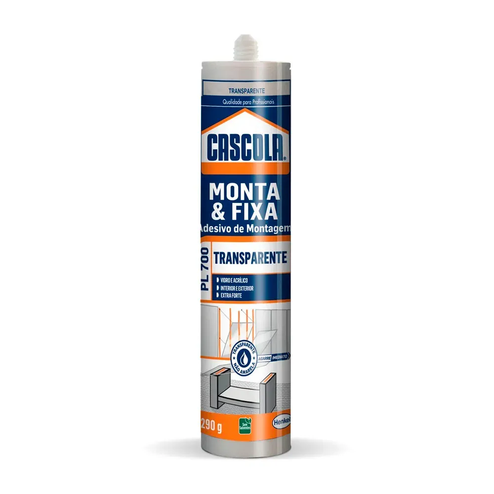 Cola Monta E Fixa 290G PL700 Henkel Cascola