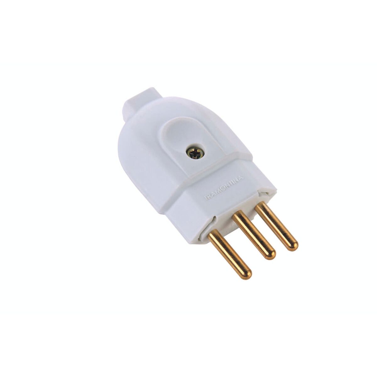 Plug Macho 2P+T 20A Pr/Br Minipot Tramontina