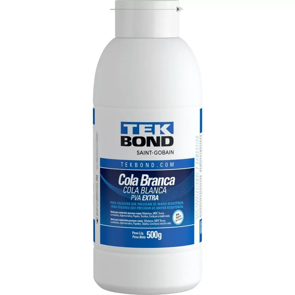 Cola Branca PVA Extra 500G Tek Bond
